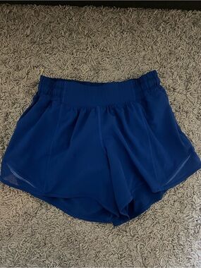 lululemon athletica Royal Blue Running Shorts